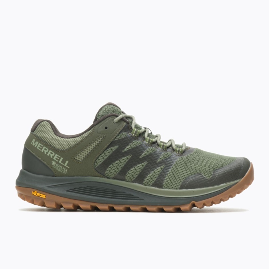 Herre Nova 2 Gore-tex Bred Bredde Lichen Merrell