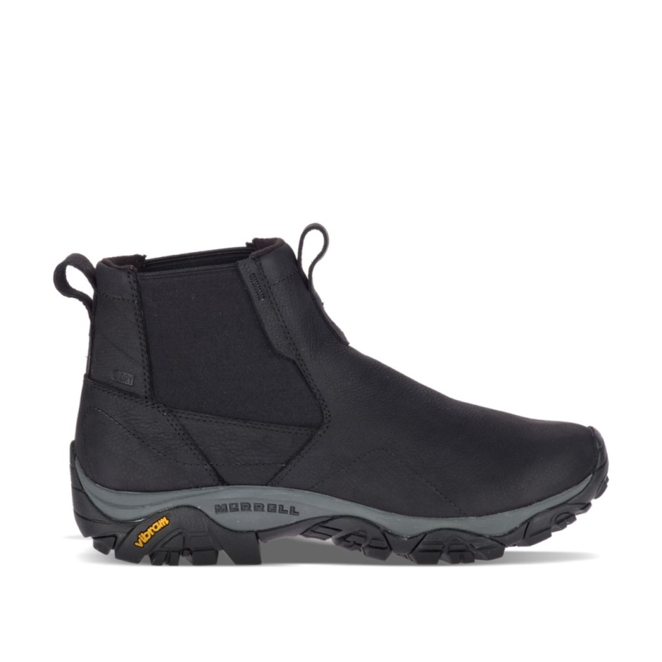 Merrell Sort Herre Moab Adventure Chelsea Polar Vandtæt Bred Bredde