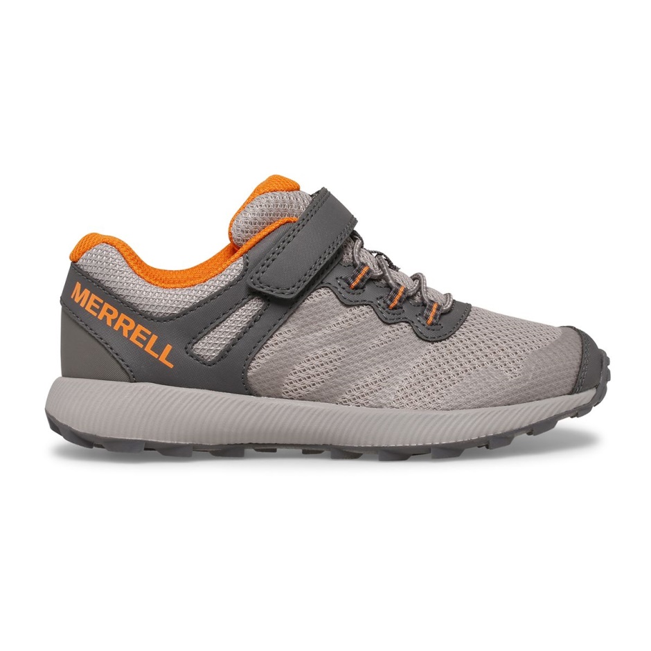 Merrell Grå Orange Nova 2 Sneaker Til Store Børn