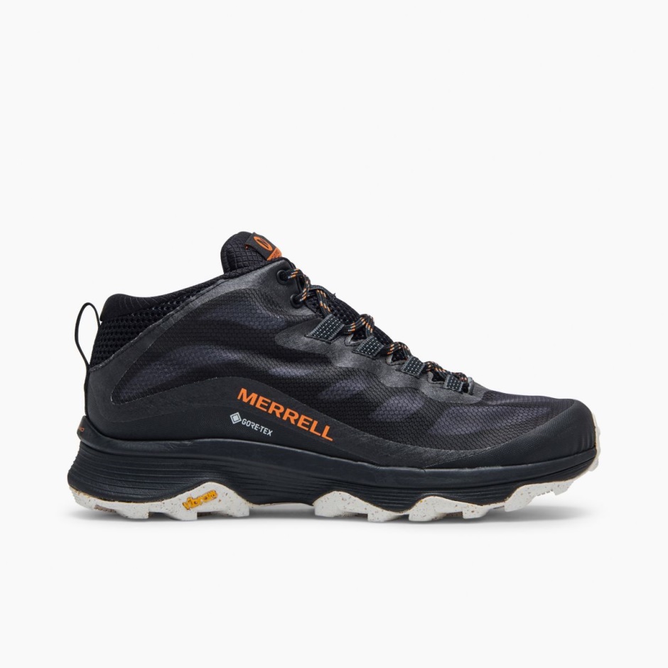 Merrell Herre Moab Speed Mid Gore-tex Sort