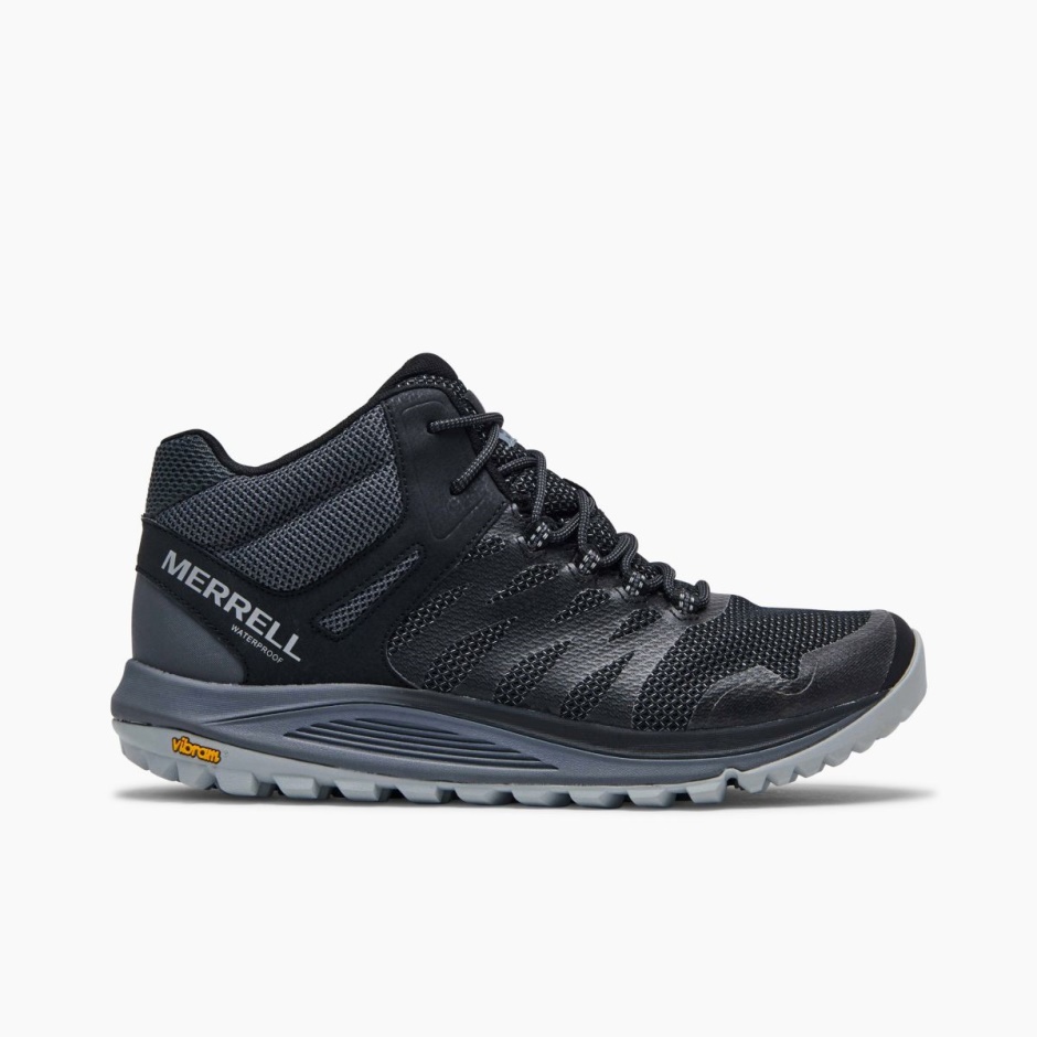 Merrell Herre Nova 2 Mid Vandtæt Bred Bredde Sort