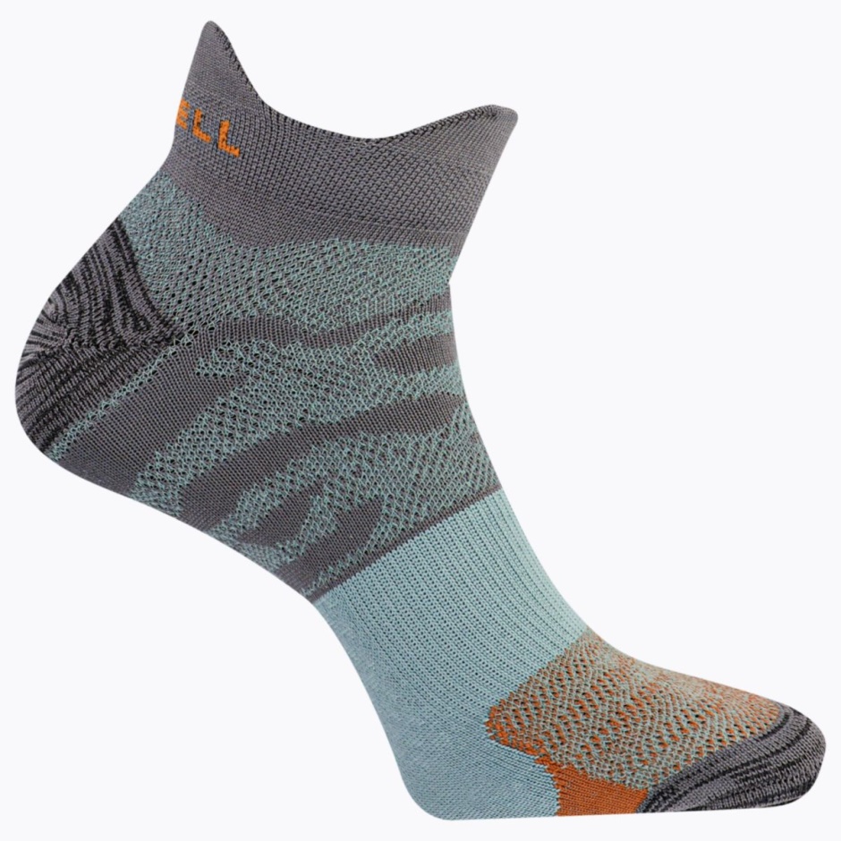 Merrell Trail Handske Low Cut Dobbeltflig Sok Lt Grå