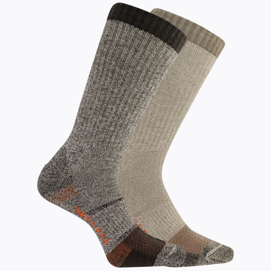 Robust Stål Tåbesætning 2-pak Brun Asst Merrell