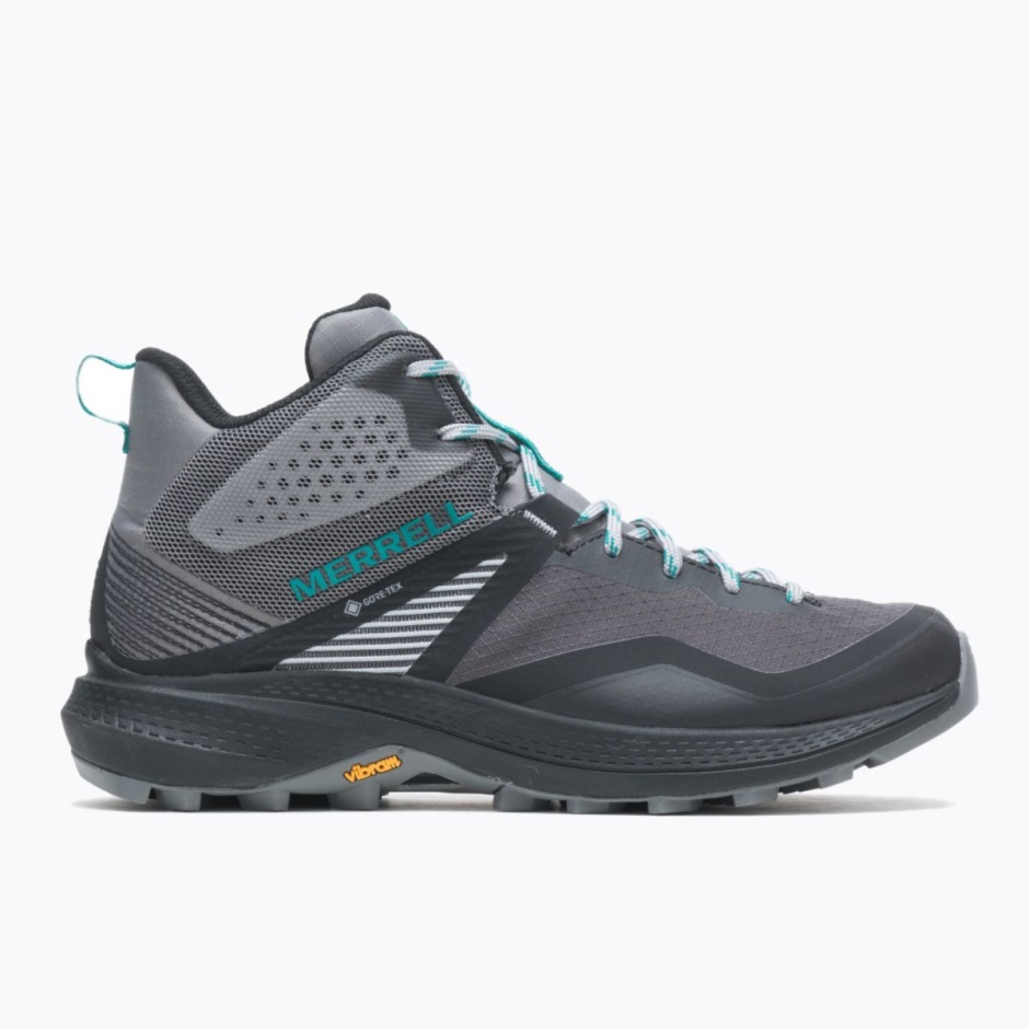 Kvinders Mqm 3 Mid Gore-tex Merrell Charcoal Krikand