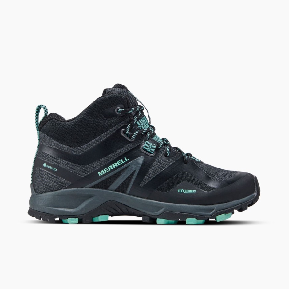 Kvinders Mqm Flex 2 Mid Gore-tex Merrell Granit Wave