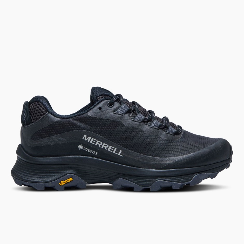 Kvinders Moab Speed Gore-tex Merrell Sort Asfalt