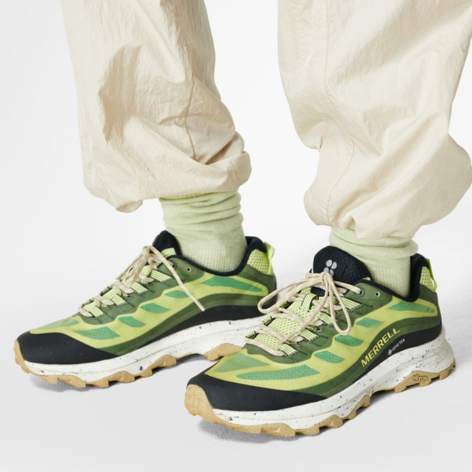 Kvinders Moab Speed Gore-tex X Svedig Betty Laurel Lime Merrell